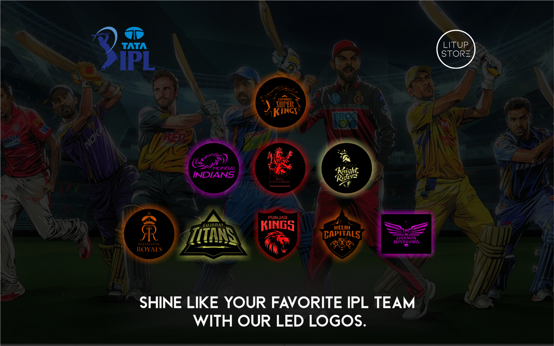 IPL 2023: Show Your Support with Authentic Team Logos from Litup Store