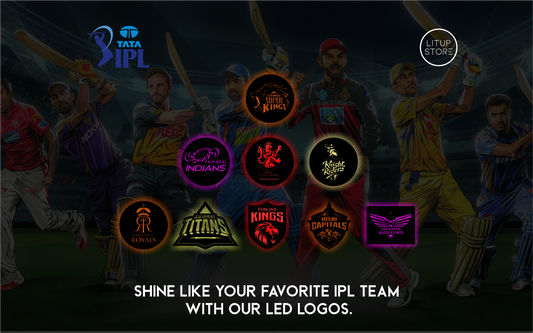 IPL 2023: Show Your Support with Authentic Team Logos from Litup Store