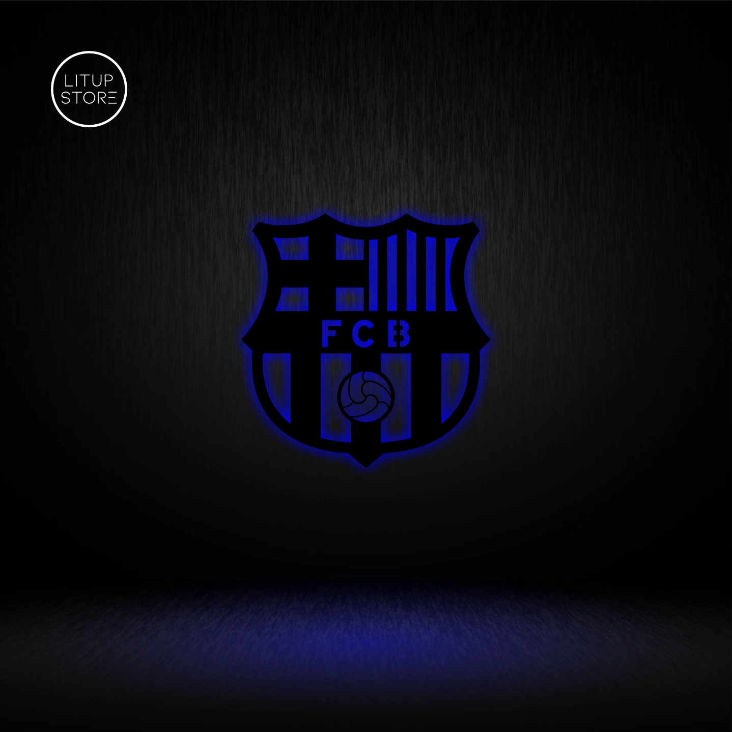 FC Barcelona Football Club- Backlit LED Logo| Vibex