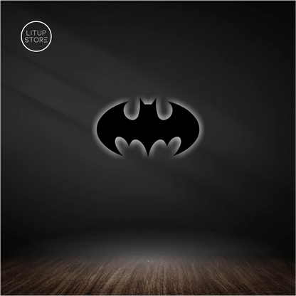 Batman Logo - Backlit LED Logo| Vibex