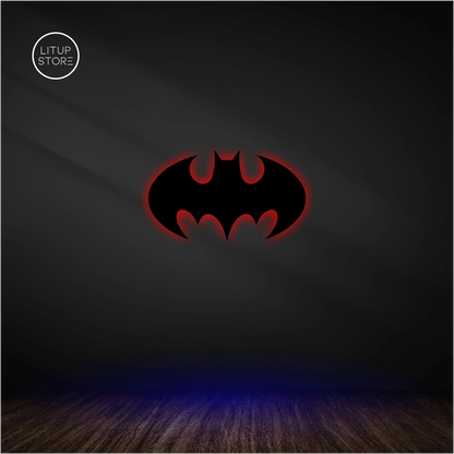 Batman Logo - Backlit LED Logo| Vibex