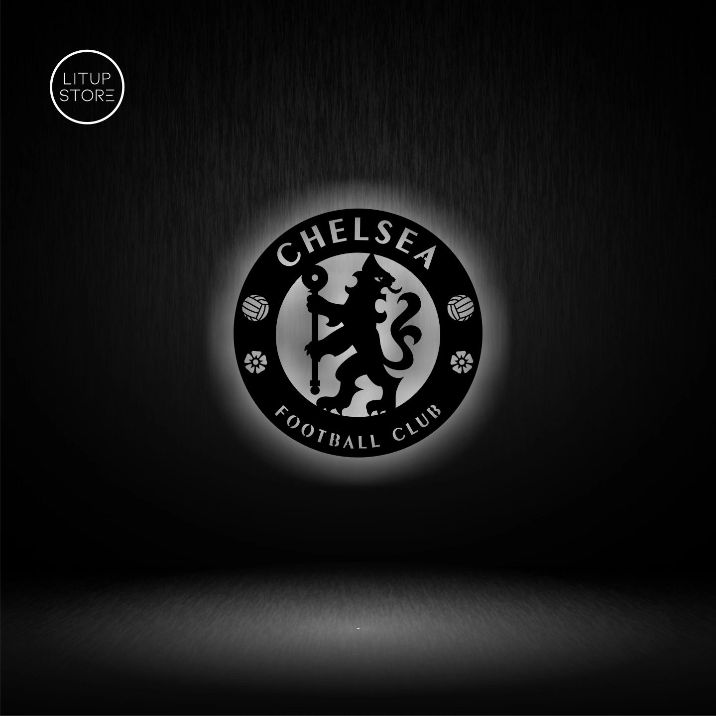 Chelsea Football Club - Backlit LED Logo| Vibex