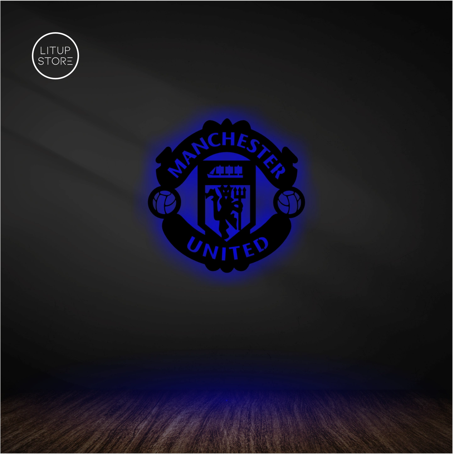 Manchester United Football Club- Backlit LED Logo| Vibex