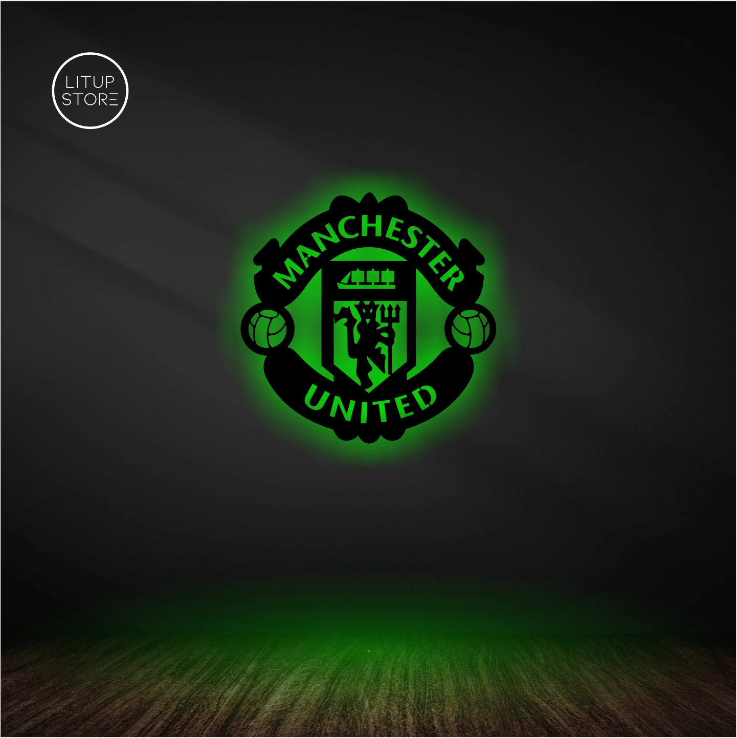 Manchester United Football Club- Backlit LED Logo| Vibex