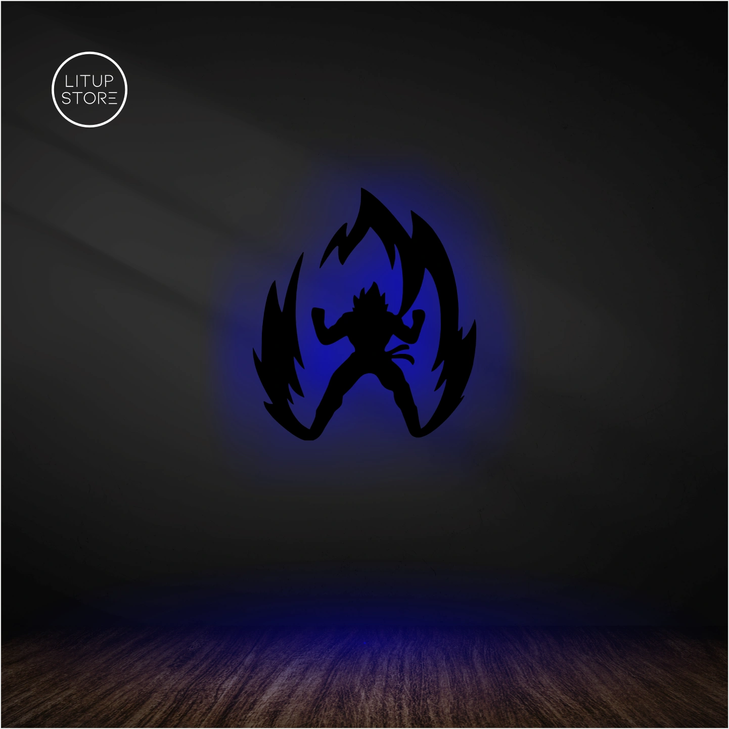 Fusion Goku - Anime -  Backlit LED Logo