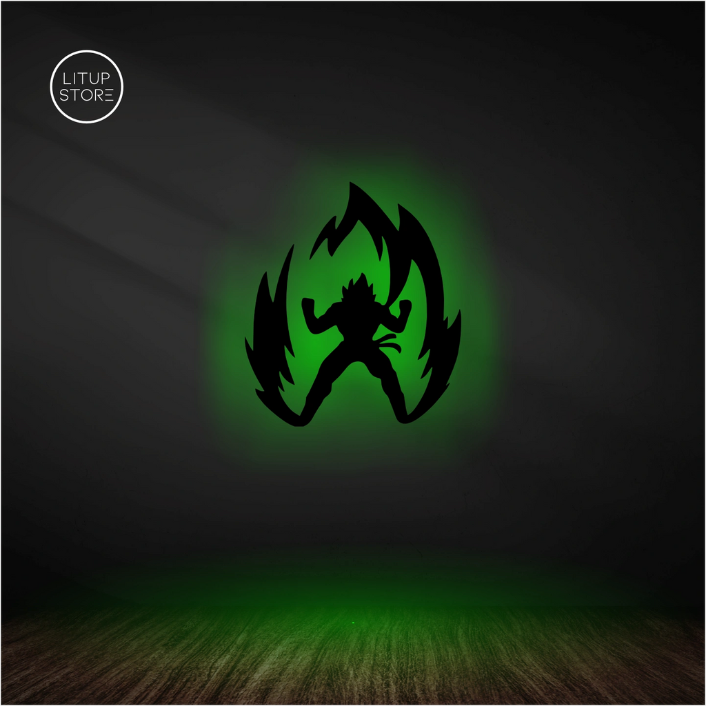 Fusion Goku - Anime -  Backlit LED Logo