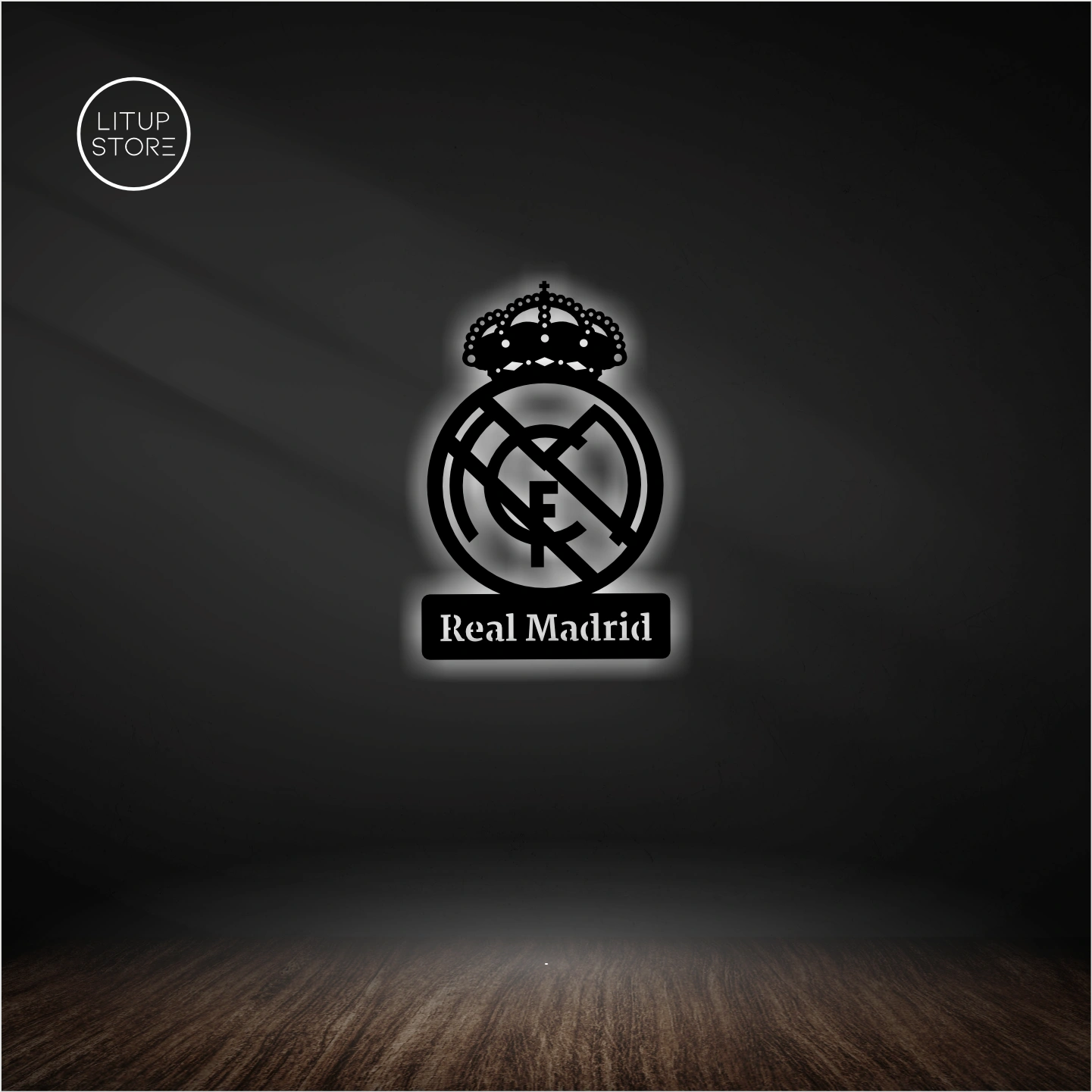 Real Madrid Football Club - Backlit LED Logo| Vibex