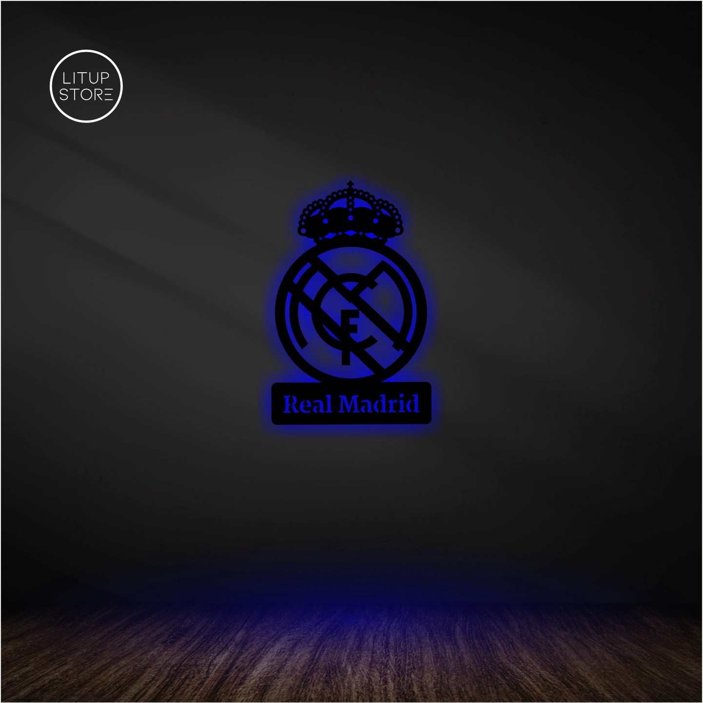 Real Madrid Football Club - Backlit LED Logo| Vibex