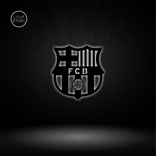 FC Barcelona Football Club- Backlit LED Logo| Vibex