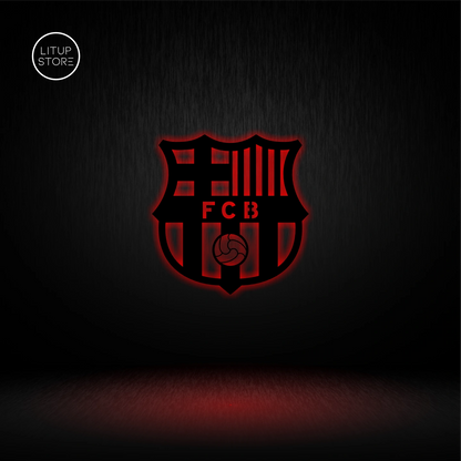 FC Barcelona Football Club- Backlit LED Logo| Vibex