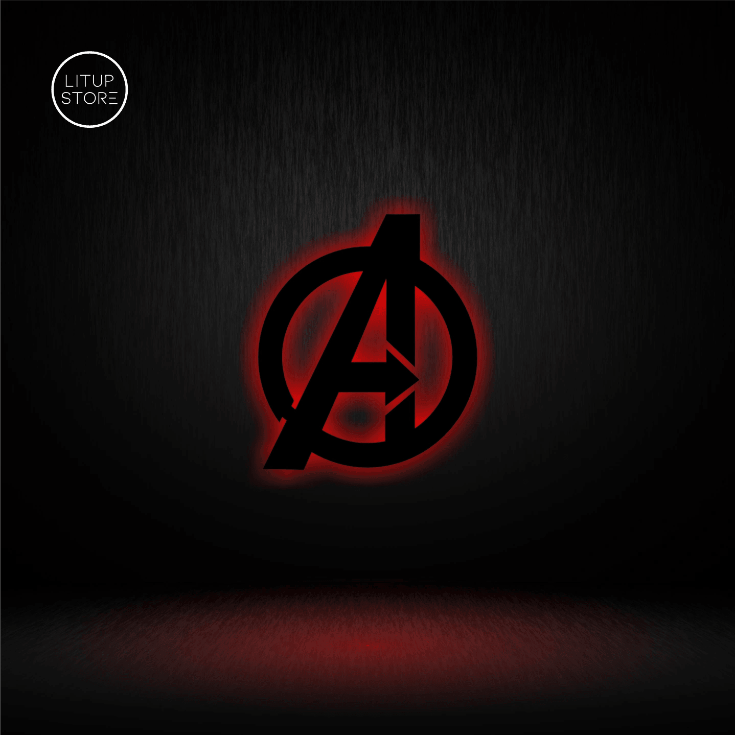 Avengers- Backlit LED Logo| Vibex - Litup Store