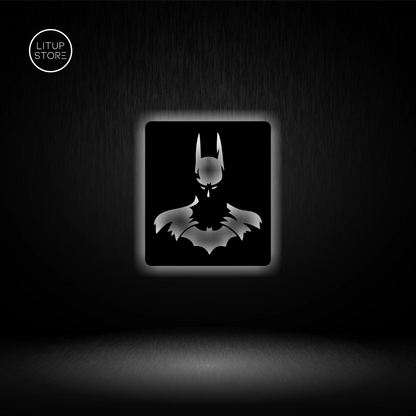 Batman Potrait - Backlit LED Logo| Vibex