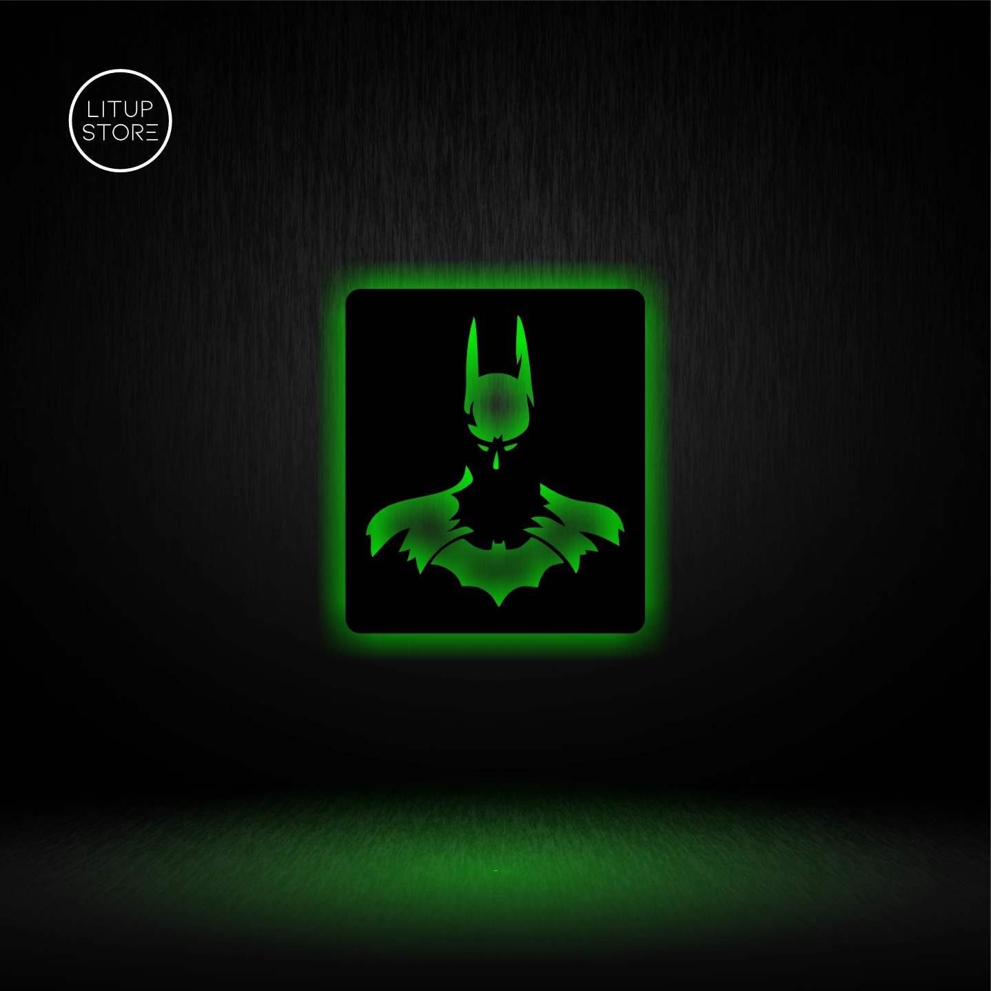 Batman Potrait - Backlit LED Logo| Vibex