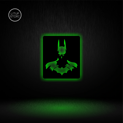 Batman Potrait - Backlit LED Logo| Vibex