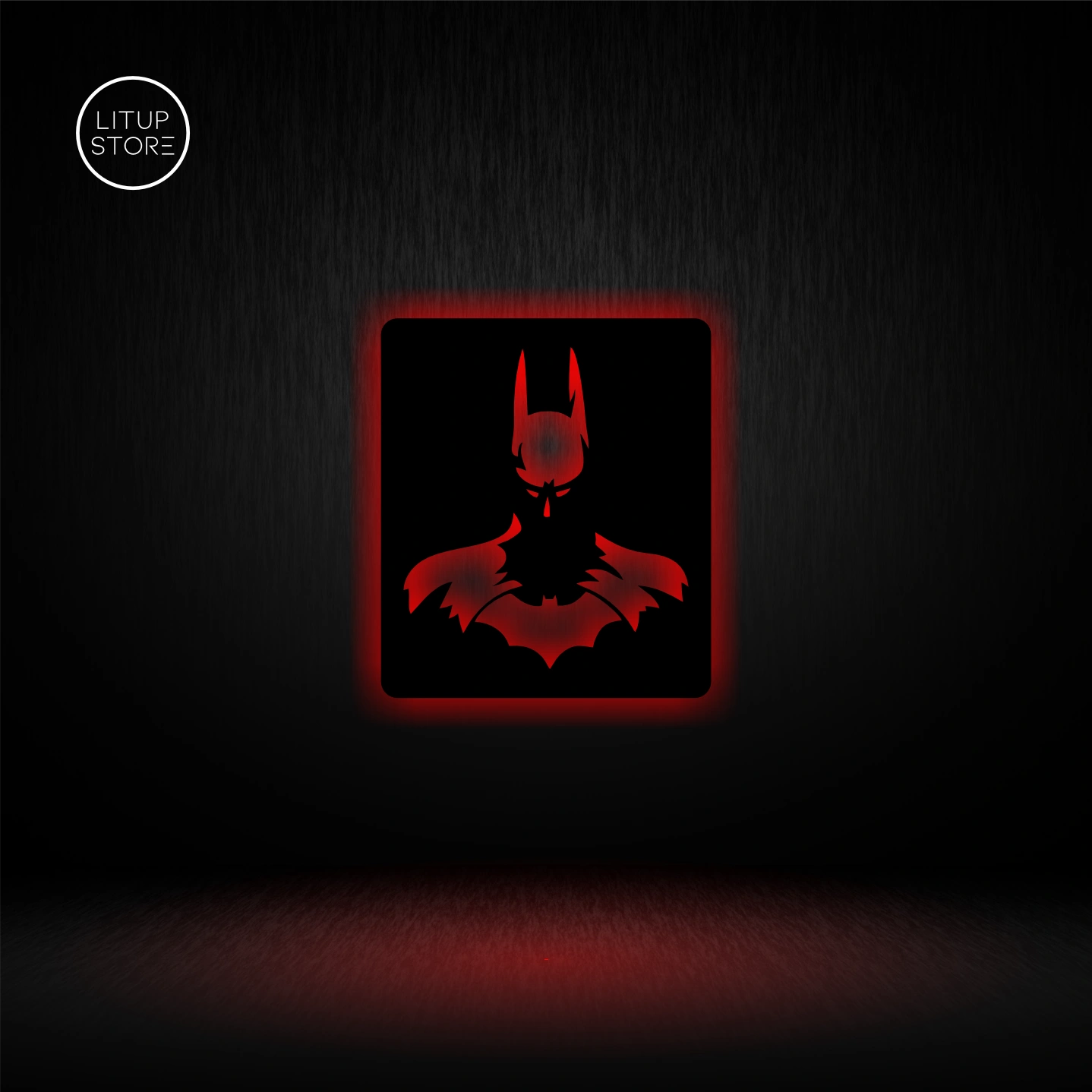 Batman Potrait - Backlit LED Logo| Vibex