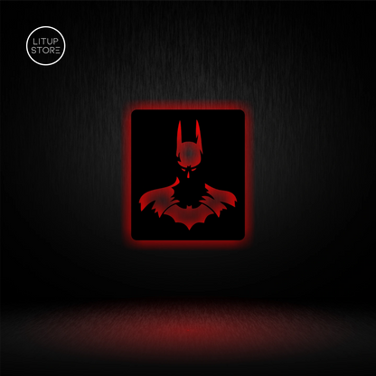 Batman Potrait - Backlit LED Logo| Vibex