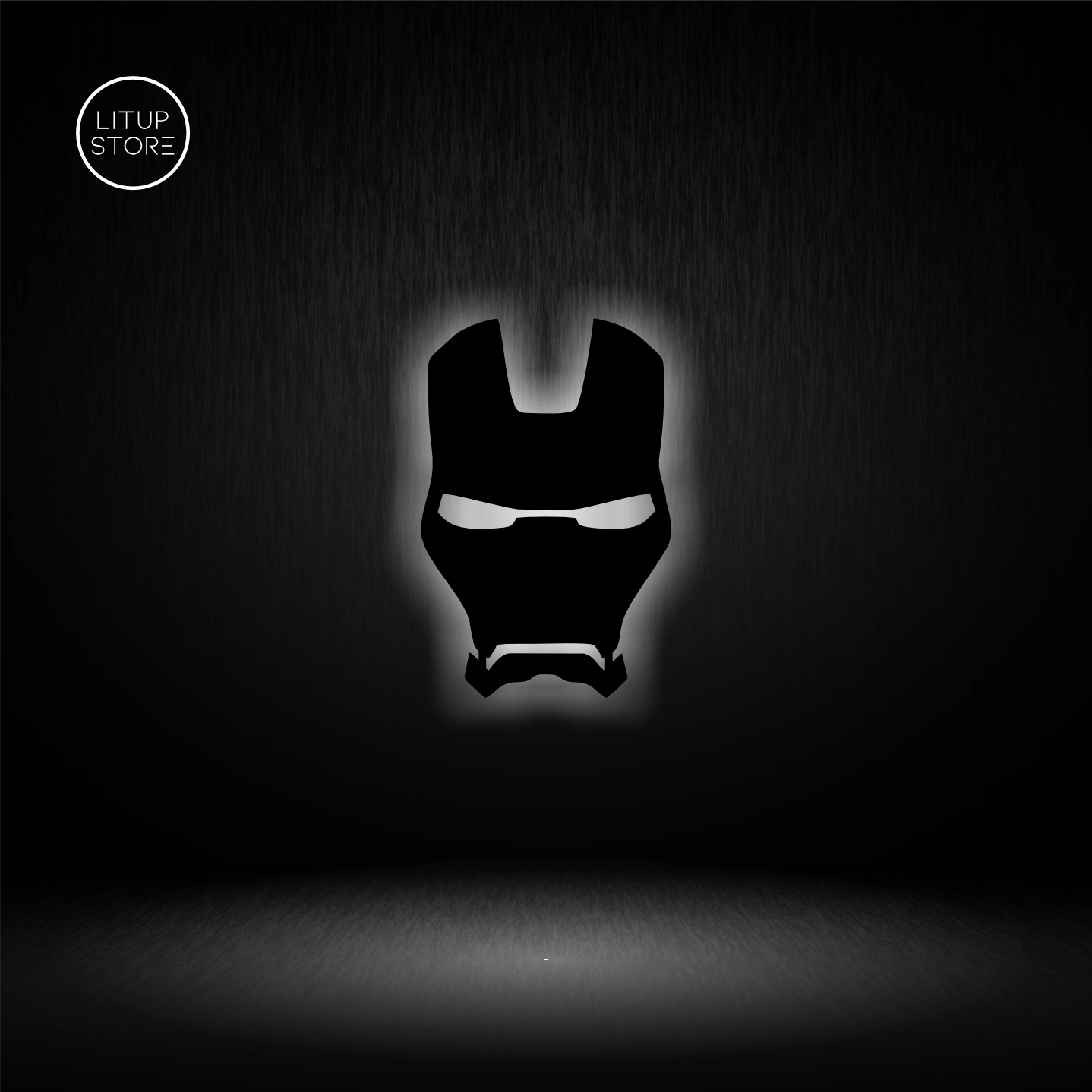 Iron Man Mask - Backlit LED Logo| Vibex