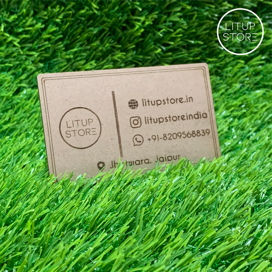 Custom Branded Visiting Card | Wooden Visiting Card