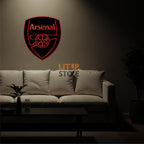 Arsenal Football Club- Backlit LED Logo| Vibex