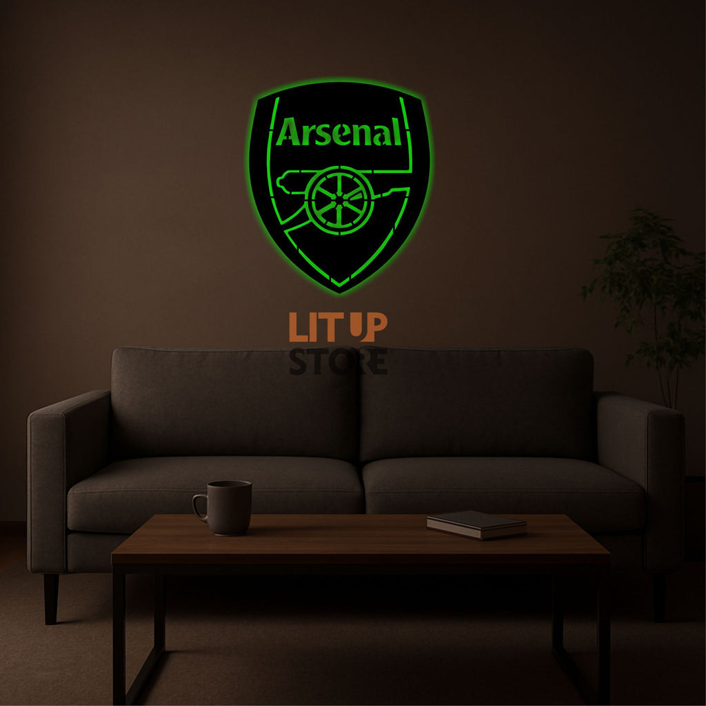 Arsenal Football Club- Backlit LED Logo| Vibex