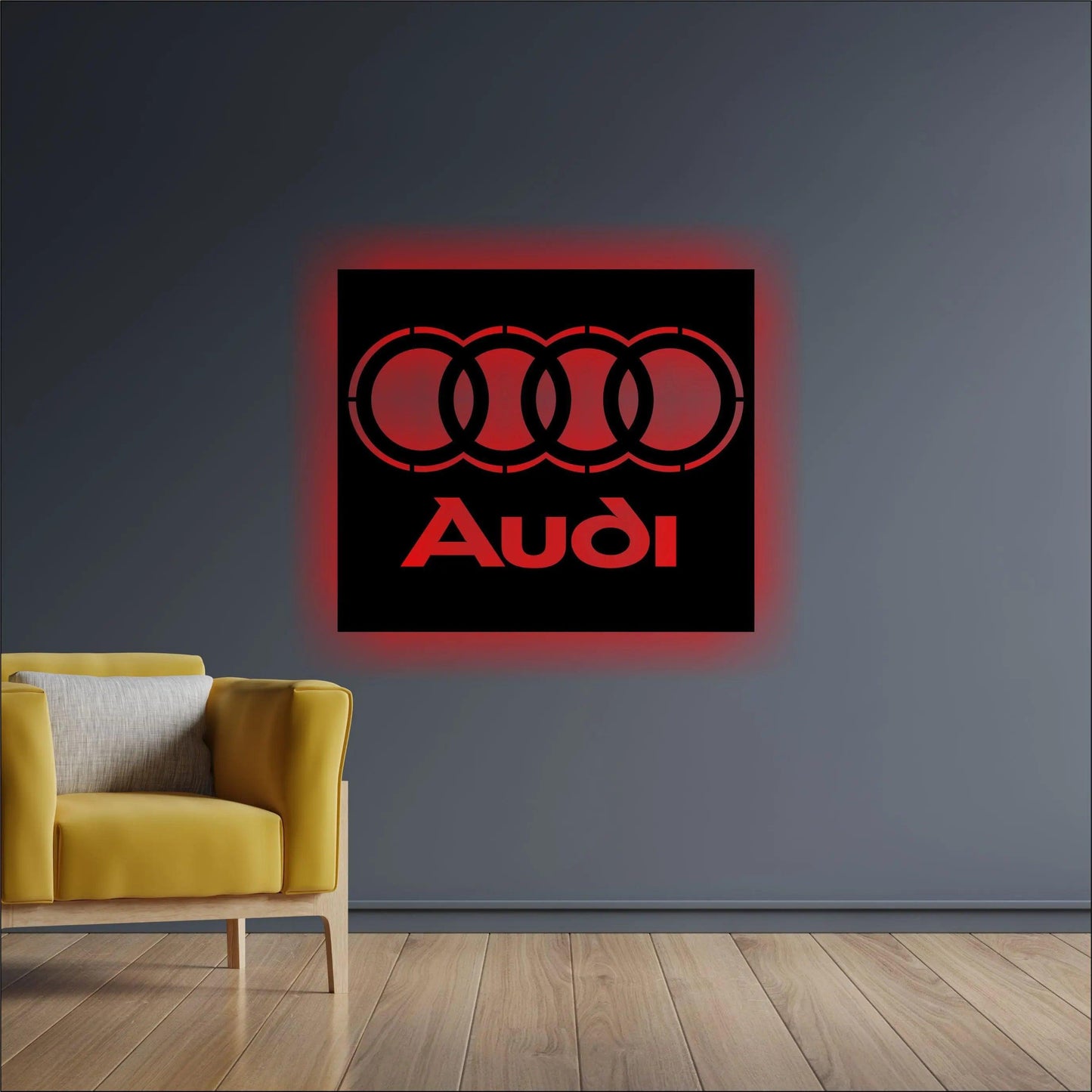 Audi Backlit LED Logo 