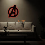 Avengers- Backlit LED Logo| Vibex