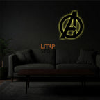 Avengers- Backlit LED Logo| Vibex