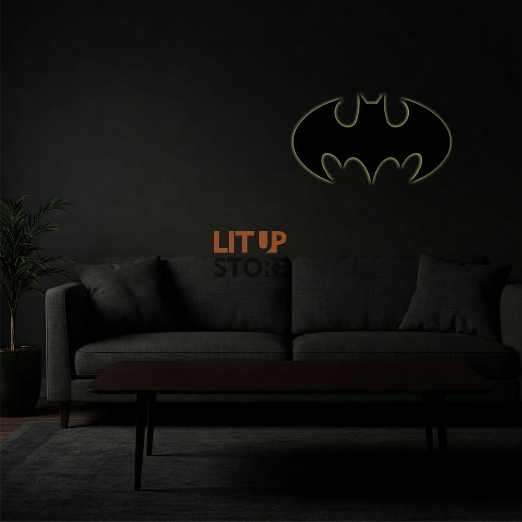 Batman Logo - Backlit LED Logo| Vibex