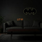 Batman Logo - Backlit LED Logo| Vibex