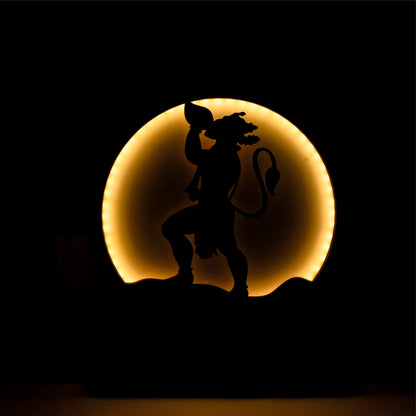 Hanuman Ji LED Desk Lamp – A Divine Glow for Your Space