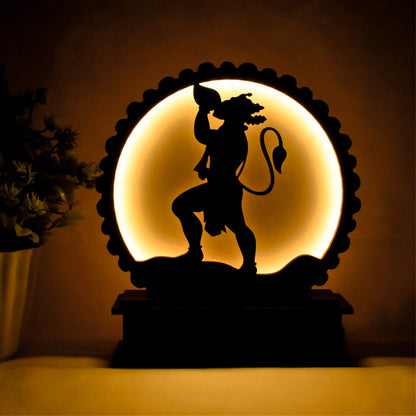 Hanuman Ji LED Desk Lamp – A Divine Glow for Your Space