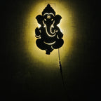 Shri Ganesha Backlit LED Wall Logo