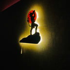 Bajrang Bali (Hanuman Ji) Backlit LED Wall Logo
