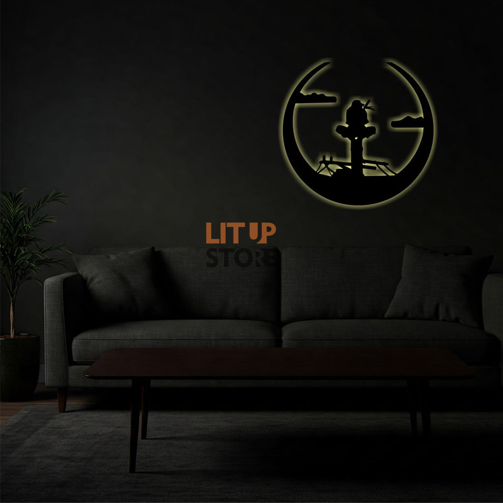 Itachi Uchiha - Anime -  Backlit LED Logo