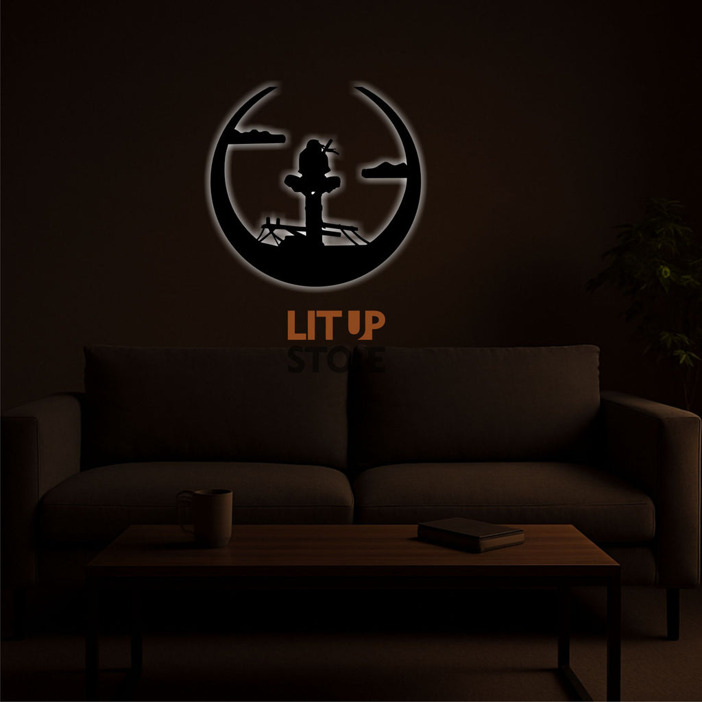 Itachi Uchiha - Anime -  Backlit LED Logo