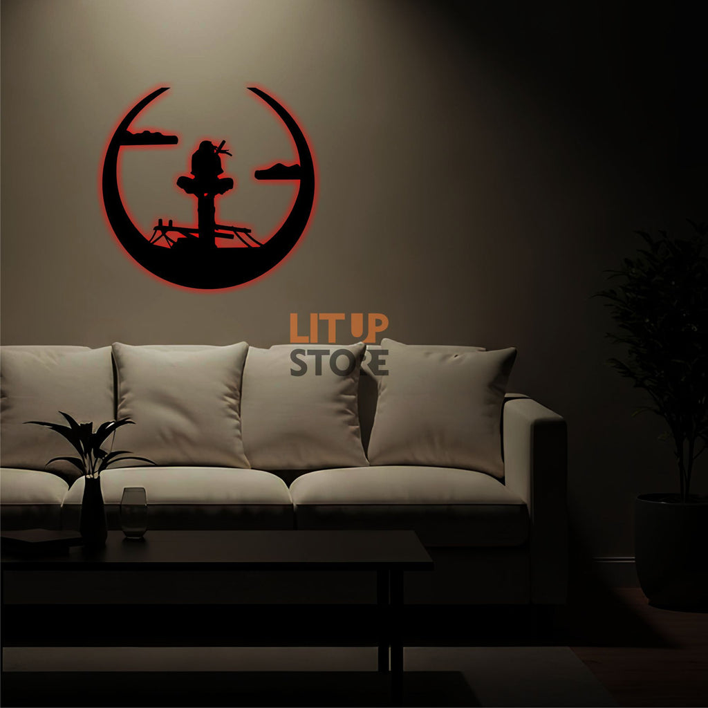 Itachi Uchiha - Anime -  Backlit LED Logo