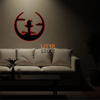 Itachi Uchiha - Anime -  Backlit LED Logo