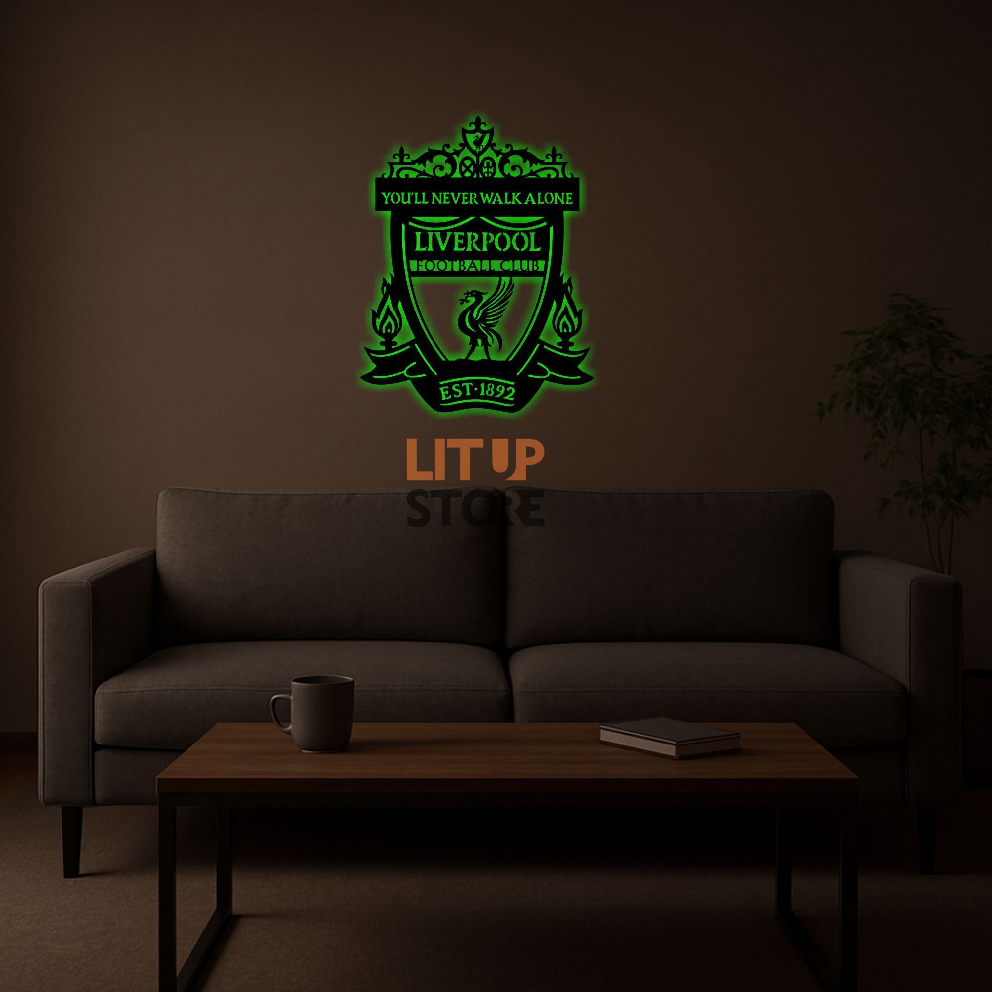 Liverpool Football Club- Backlit LED Logo| Vibex