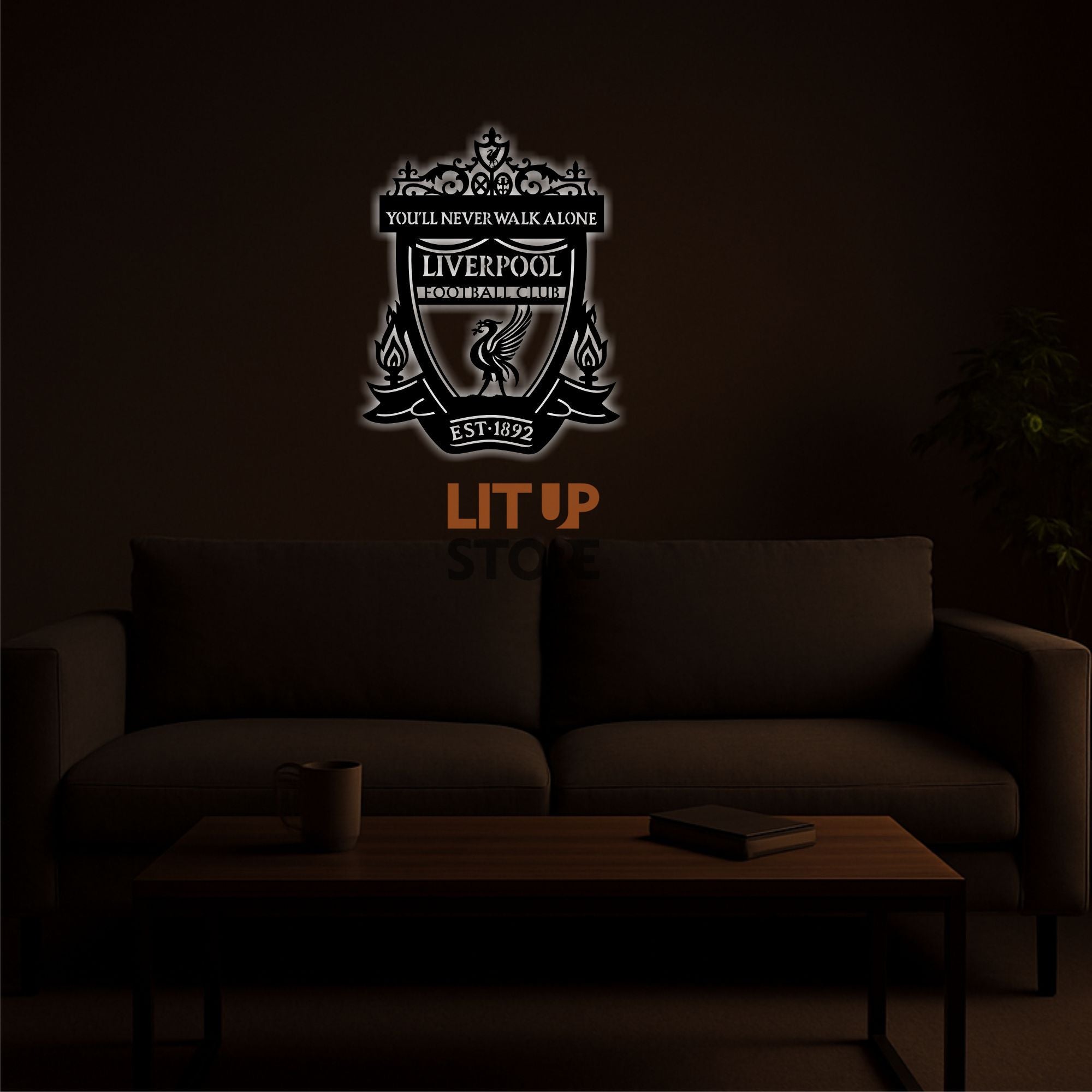 Liverpool Football Club- Backlit LED Logo| Vibex