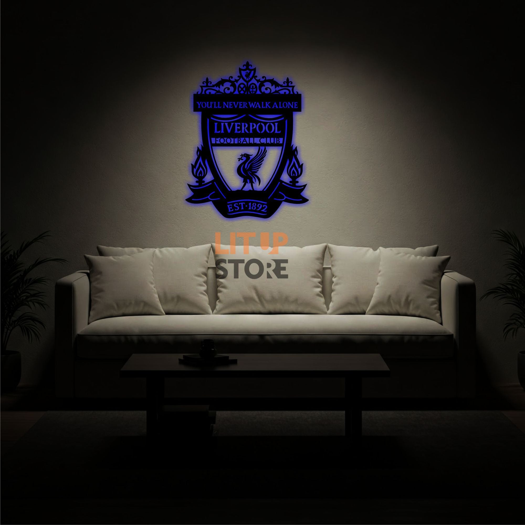 Liverpool Football Club- Backlit LED Logo| Vibex