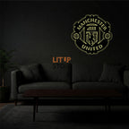 Manchester United Football Club- Backlit LED Logo| Vibex