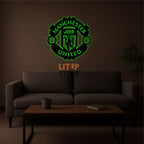 Manchester United Football Club- Backlit LED Logo| Vibex