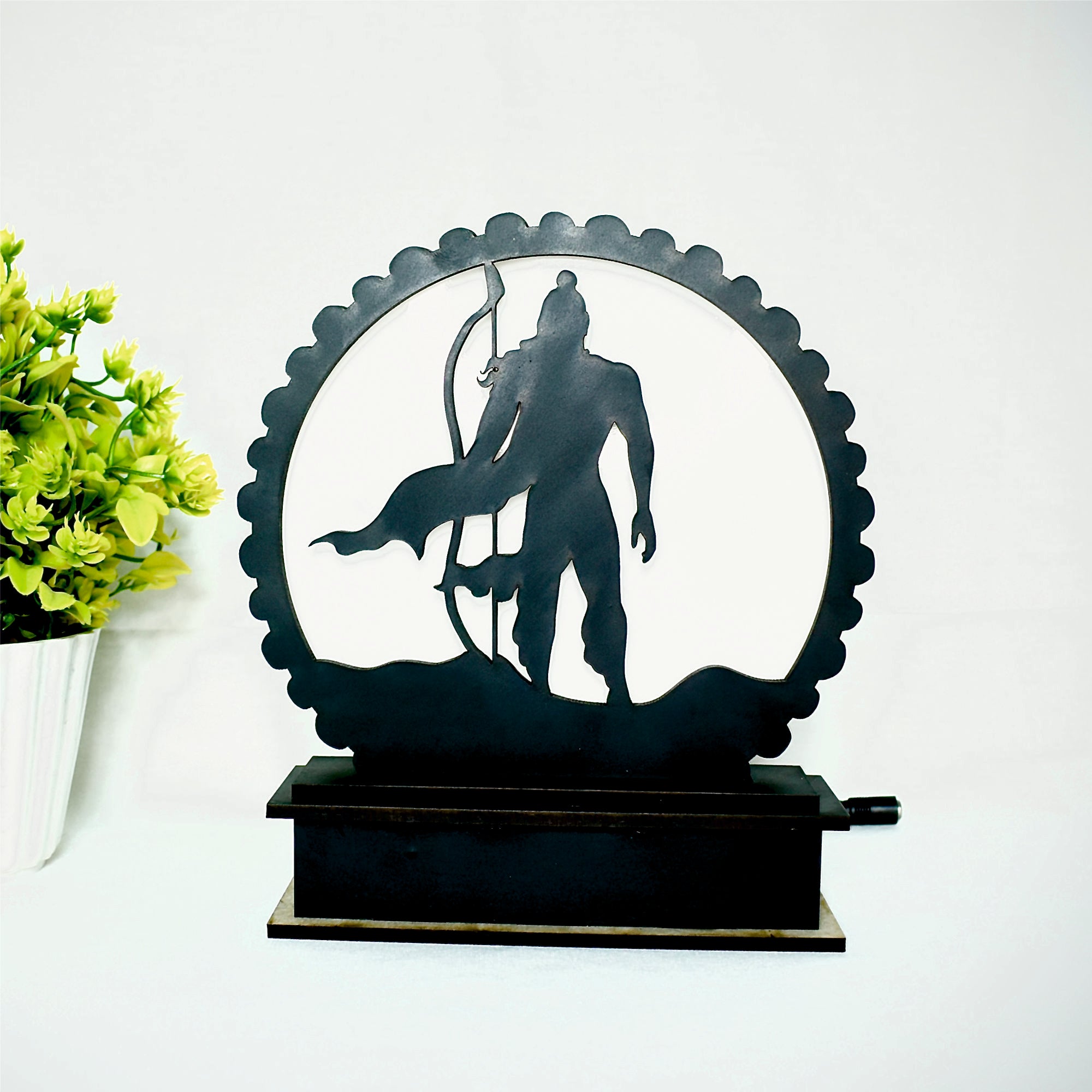 Shri Ram Ji LED Desk Lamp – A Divine Glow for Your Space