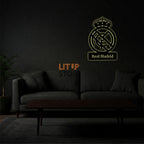 Real Madrid Football Club - Backlit LED Logo| Vibex