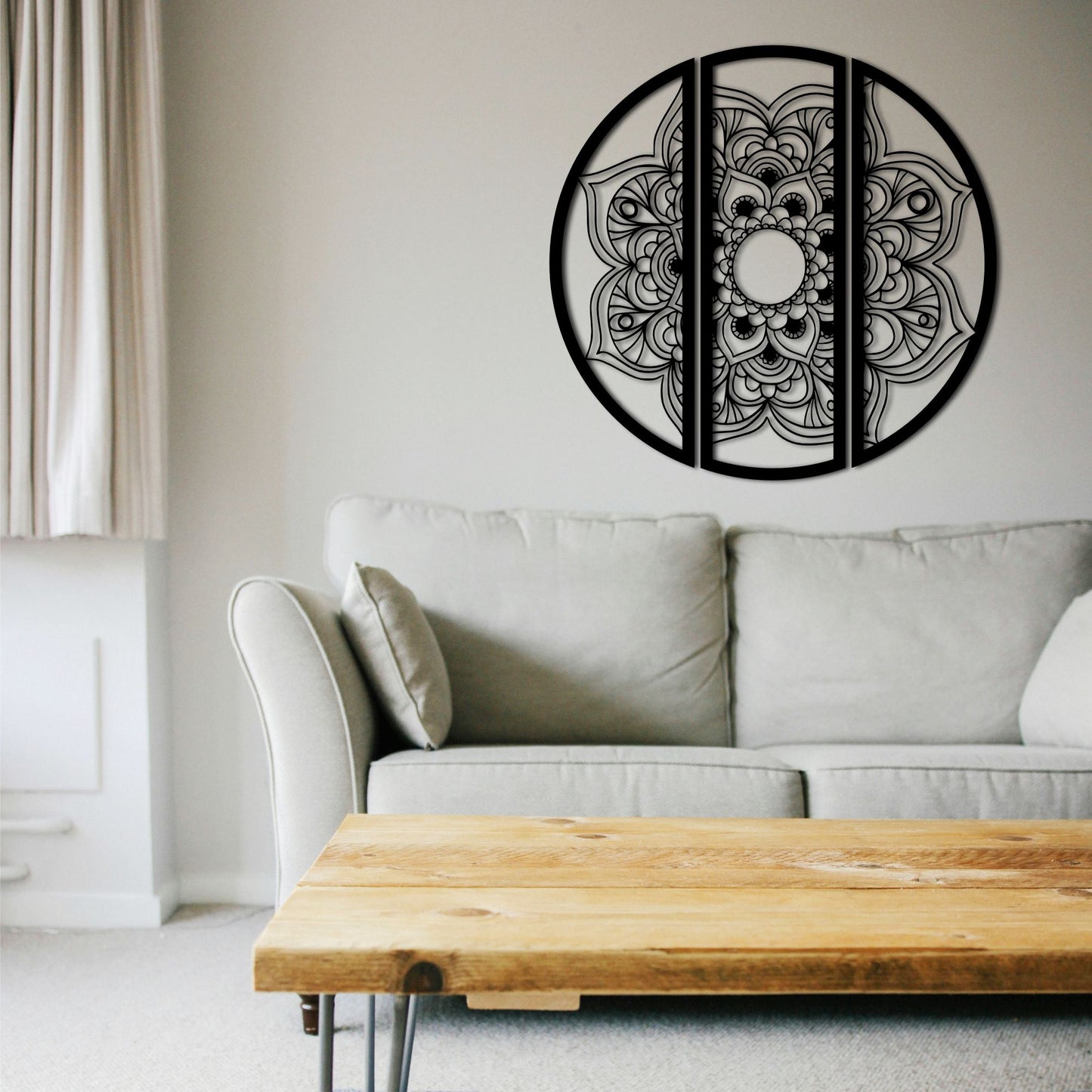 Ethereal Mandala Wall Art