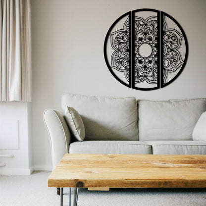 Ethereal Mandala Wall Art