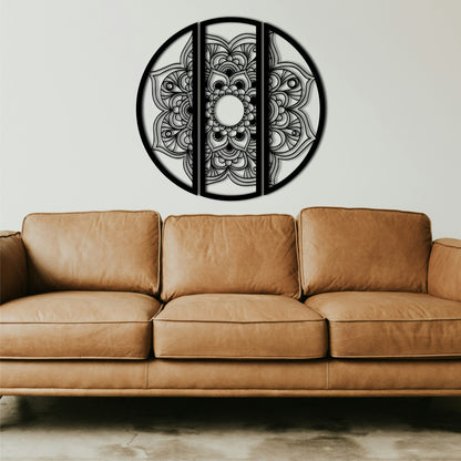 Ethereal Mandala Wall Art