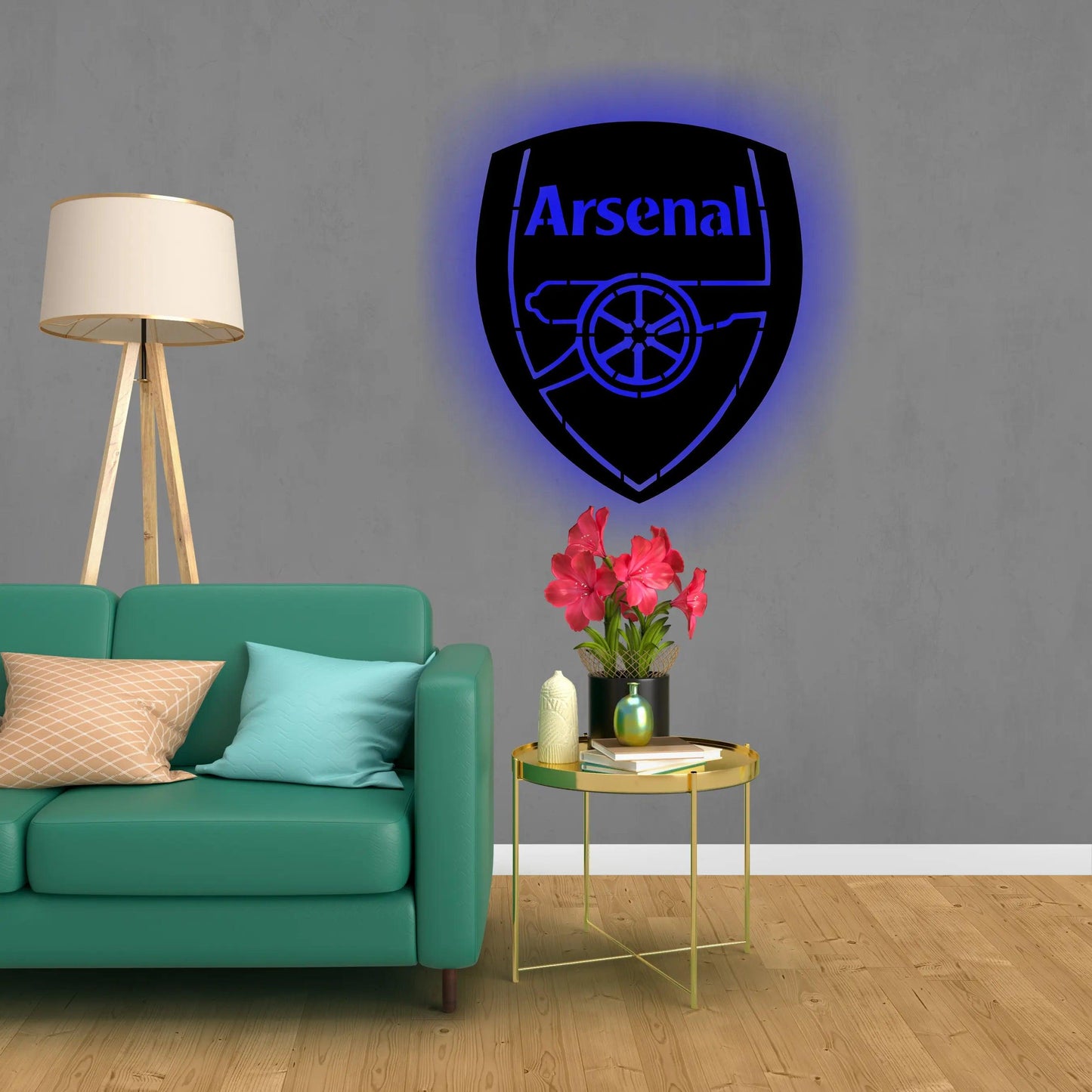 Arsenal Football Club- Backlit LED Logo| Vibex - Litup Store