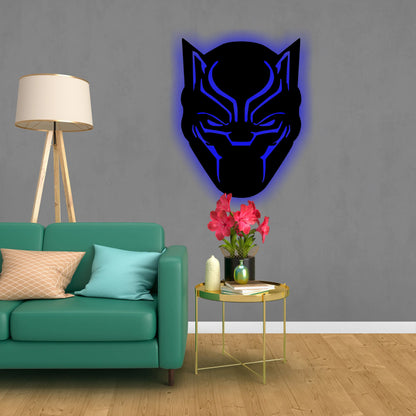 Black Panther- Backlit LED Logo| Vibex