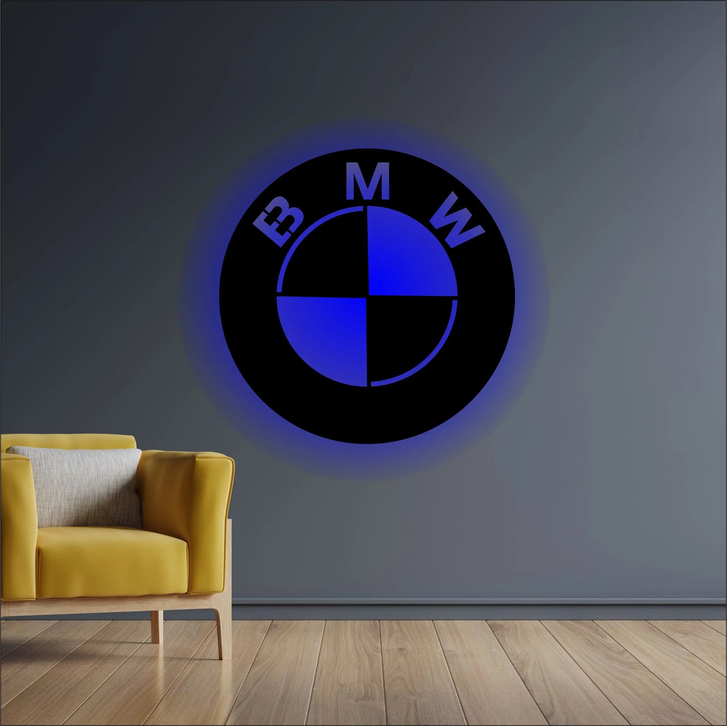 BMW Car - Luxury Car - Backlit LED Logo